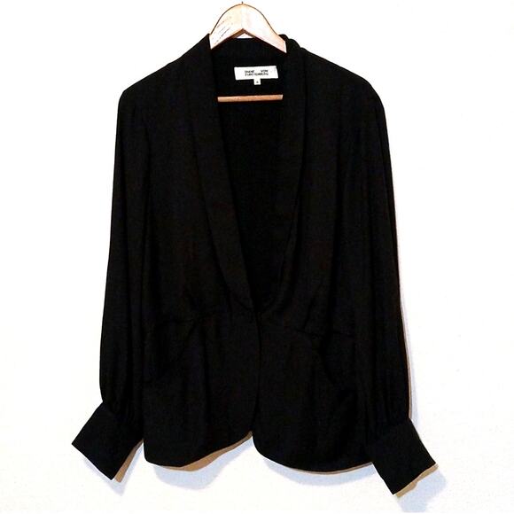 Diane Von Furstenburg blouse blazer - Picture 1 of 5
